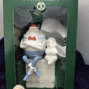 Rare!! Xmas Snowbabies Dept56 Humpty Dumpty